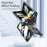 For Samsung Galaxy Z Fold4 5G Phantom Series Folding Case - Blue - Extra Image