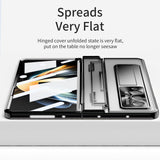 For Samsung Galaxy Z Fold4 5G Phantom Series Folding Case - Blue