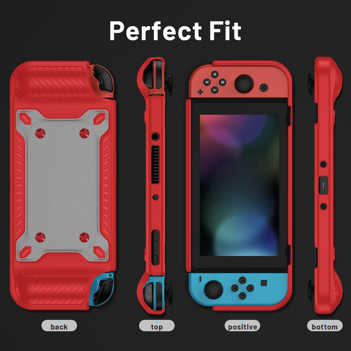 Protective Tpu Pc Case for Nintendo Switch Oled - Blue