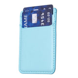 R20 Texture Card Bag Back Sticker For Mobile Phones - Purple