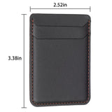 R20 Texture Card Bag Back Sticker For Mobile Phones - Purple