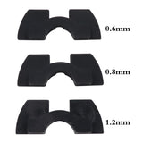 3-piece Shockproof Rubber Dampers for Xiaomi M365 Scooter - Yellow