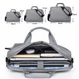 13 Oxford Cloth Laptop Backpack For Event - Black - Dark Gray - Side View