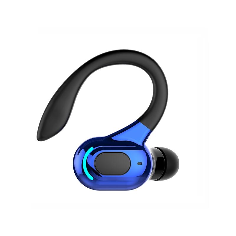 Wireless Sports Earphones - F8 Bluetooth 5.1 Ear-mounted Stereo - Black + Green