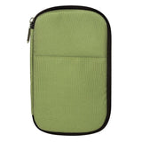 Multi Function Travel Storage Bag For Passports - Olive - Extra Image