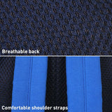 Durable Dinosaur Backpack for Kids - Lost Proof - Dark Blue - Side View