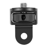Universal Tripod Adapter for Action Cameras - 1 / 4 Inch Screw - Red Black