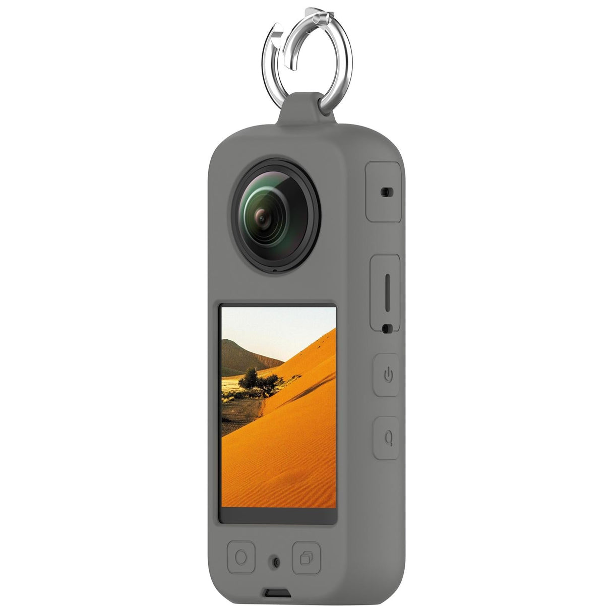 Silicone Protective Case - Portable and Compact - Dark Grey