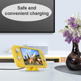 2-pack Portable Triangle Charger for Nintendo Switch / Lite - Coral Red