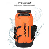Waterproof Upstream Storage Shoulder Bag L For Mountaineering - Orange - Low Angle