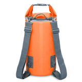 Waterproof Dual Shoulder Dry Bag 50L Capacity - Orange - Extra Image