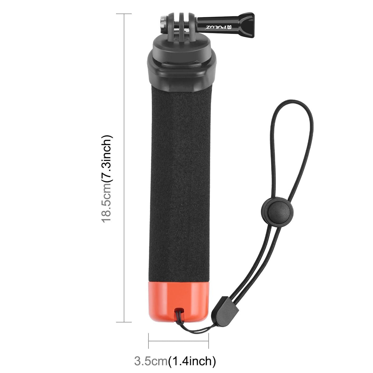 Buoyant Foam Hand Grip with Quick Release for Gopro Hero 12