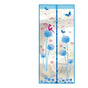 100x210cm Magnetic Summer Mosquito Screen Door Curtain - Baby Blue