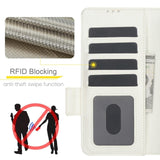 For Samsung Galaxy Z Fold4 5G Leather Phone Case With Pen Slot - Brown - Extra Image