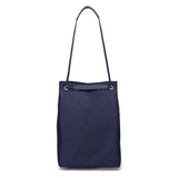 Medium Apple Macbook Shoulder / Messenger Bag - Handheld - Navy+Black Pu Power Bag