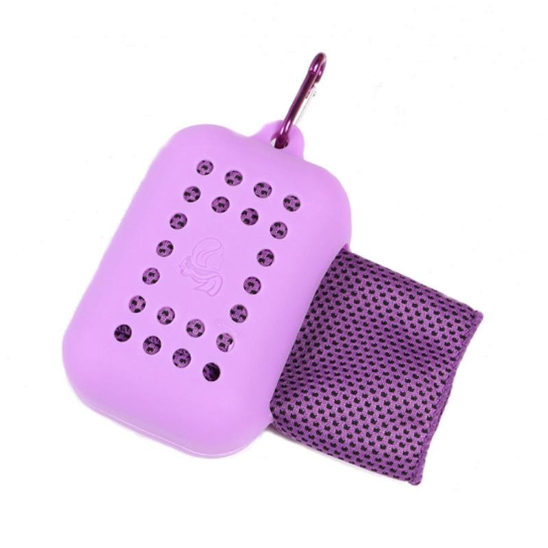 Chill Towel For Summer Workouts - Purple