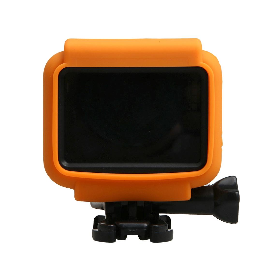 Silicone Border Frame Mount for Gopro Hero5 - Protective Cover - Orange