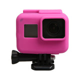 Silicone Border Frame Mount for Gopro Hero5 - Protective Cover - Orange - Extra Image