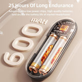 Waterproof True Wireless Noise-cancelling Bluetooth Earbuds - Orange - Extra Image
