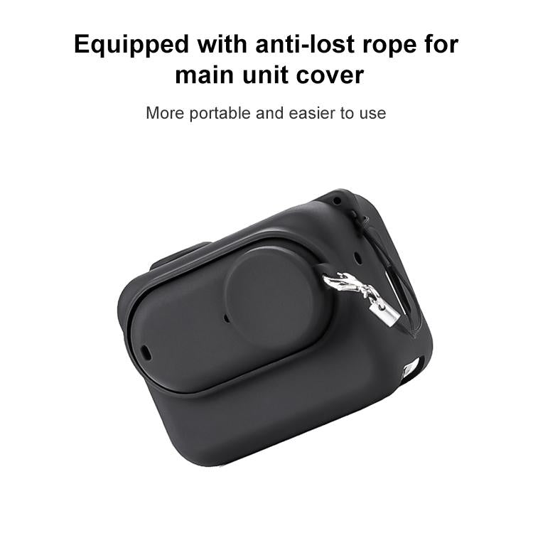 Insta360 Go 3 Silicone Case with Lens Cap and Strap - Orange