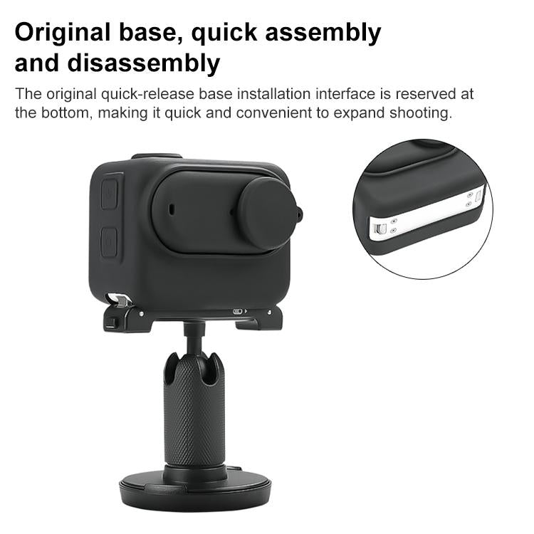 Insta360 Go 3 Silicone Case with Lens Cap and Strap - Orange