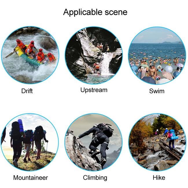 25L Outdoor Waterproof Dual Shoulder Strap Dry Bag Pvc Barrel Design - Orange