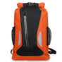 25L Outdoor Waterproof Dual Shoulder Strap Dry Bag Pvc Barrel Design - Orange