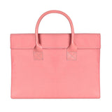 Universal 15.4 Soft Handle Laptop Bag for Macbook Samsung Sony Dell Alienware Chuwi Asus Hp - Portable & Wearable - Pink - Side View