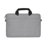 Stylish Zipper Laptop Bag With Shoulder Strap - Durable & Breathable - Pink - Rear View