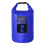 Waterproof Outdoor Dry Bag 2L Pvc Barrel Bag For Ultimate Protection - Pink
