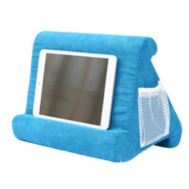 Versatile Laptop Rest Cushion with Cooling Pad - Grey