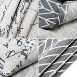 Kitchen Refrigerator and Washing Machine Dustproof Cover - 55x130cm - Letters - 45-Degree Angle