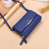 Large Capacity Multi Function Women Wallet - Brown