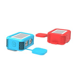 Silicone Case for Gopro Hero10 / 9 - Liquid Finish - Sky Blue - Rear View