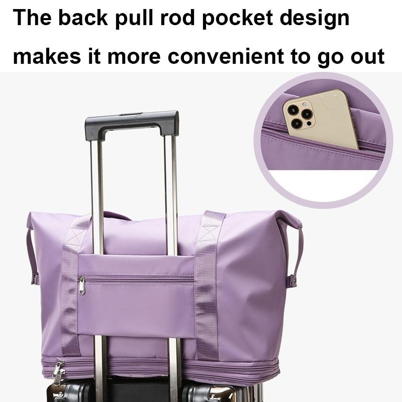 Waterproof Fitness Bag - Large Size - Taro Purple