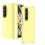 For Samsung Galaxy Z Fold4 5G Skin Feel Contact Lens Case - Transparent
