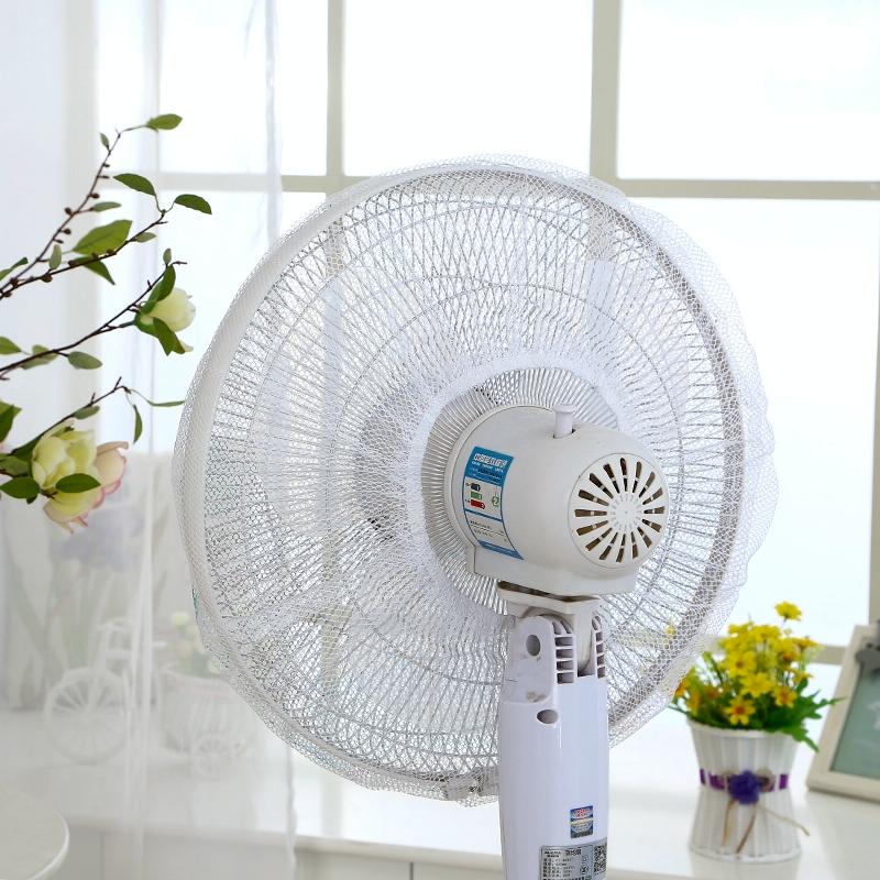 Electric Fan Safety Net Cover - Anti-pinch Dustproof - Light Pink