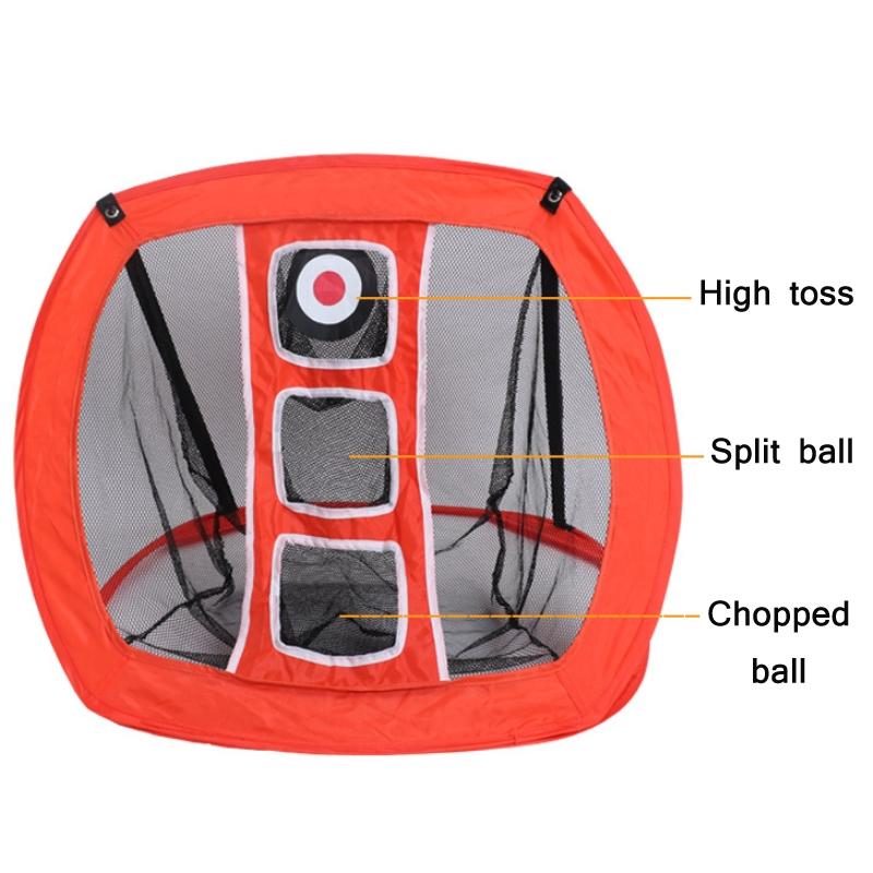 Foldable Square Golf Net For Indoor Practice