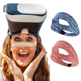 Gray Breathable Vr Eye Mask - Lightweight - Colorful - Side View