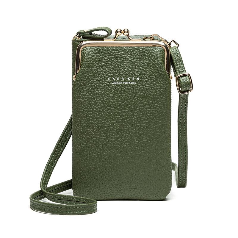 Stylish Pebbled Shoulder Bag For Women - Light Blue