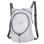 Waterproof Nylon Collapsible Backpack Lightweight Travel Bag For Women And Men - Red