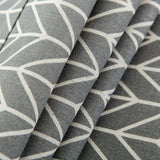 Universal Cotton Linen Microwave Dust Cover - Black Triangle - Extra Image