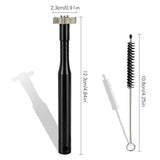 Sharpen your Wedges with Strong Golf Grooving Tool - White - Top-Down View