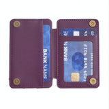 Wave Pattern Card Bag Back Sticker For Mobile Phones - Green