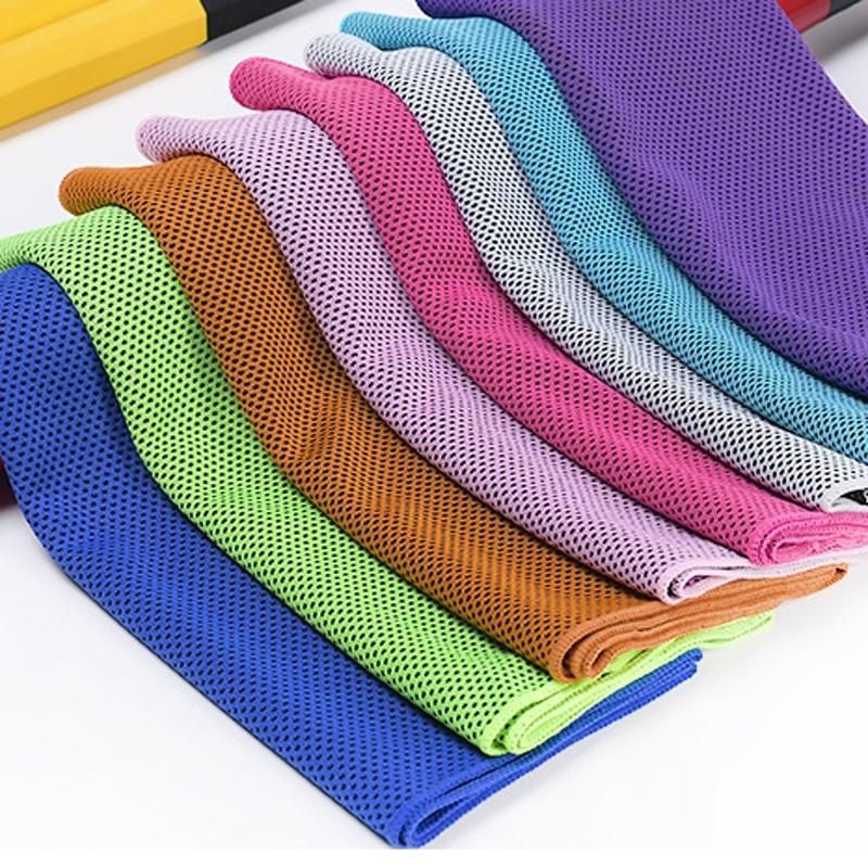Chill Towel For Summer Workouts - Bright Orange