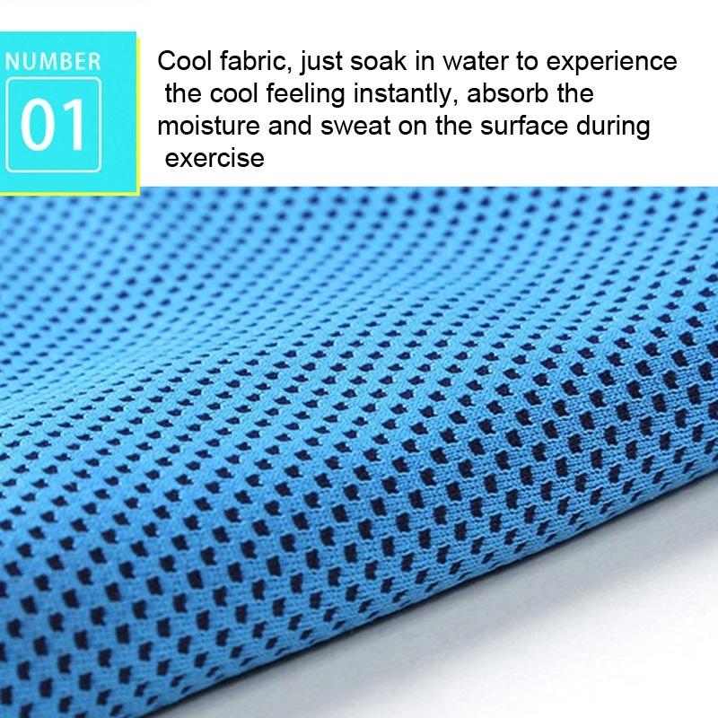 Chill Towel For Summer Workouts - Bright Orange
