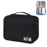 Versatile Cationic Digital Storage Bag for Data Cables - Navy