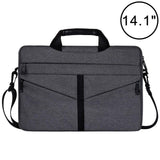 Stylish Zipper Laptop Bag with Shoulder Strap - Durable & Breathable - Pink