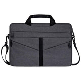 Stylish Zipper Laptop Bag with Shoulder Strap - Durable & Breathable - Pink