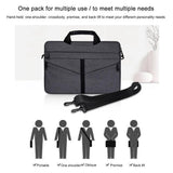 Stylish Zipper Laptop Bag with Shoulder Strap - Durable & Breathable - Pink